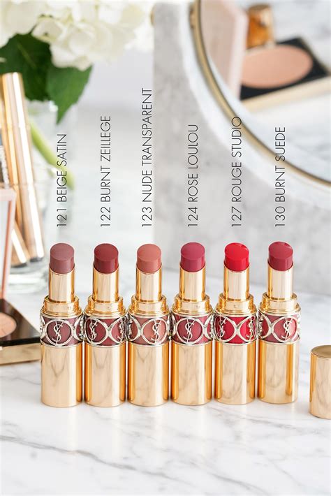 yves saint laurent rouge volupté shine 122